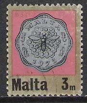 Malta #440 Decimal Currency Coins Used