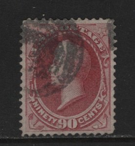 166 VF-XF used neat cancel with nice color cv $ 300 ! see pic !