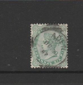 Aden, india Used in, 1882/90 4 1/2As Used SG Z53