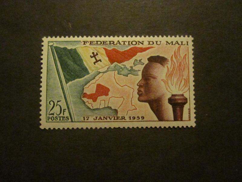 Mali #1 Mint Hinged - WDWPhilatelic 