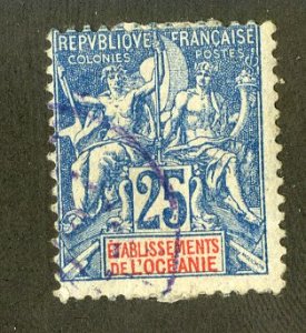 FRENCH POLYNESIA 12 USED HR SCV $16.00 BIN $6.50 ANGELS