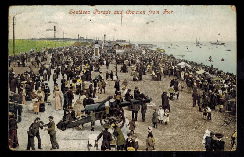 1918 Portsmouth to RAF 1 OBS SAG Hythe Aereodrome England Postcard Cover WW 1