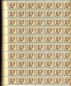 U.S. #MINT PL# SHEET OG NH 