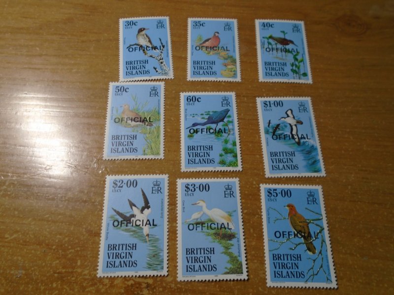 Birds : Virgin Islands  #  O16-34  MNH