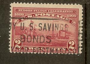 United States, Scott #372, 2c Hudson-Fulton, Used