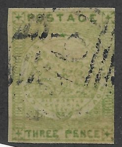 New South Wales #9 Used - Stamp CAT VALUE $550.00