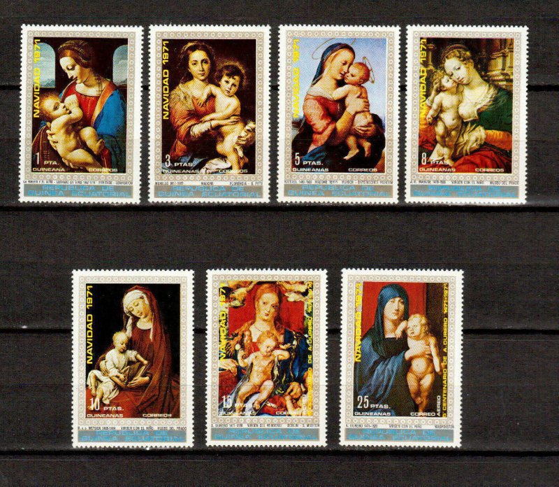 Equatorial Guinea MNH 7223-9 Christmas 1971