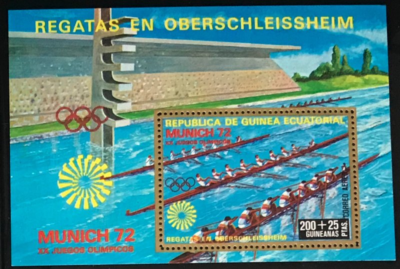 Equatorial Guinea #MiBl15 MNH S/S CV€7.00 Olympics