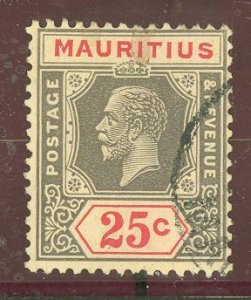 Mauritius #194a Used Single (King)