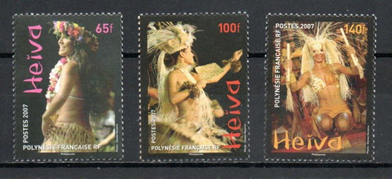 French Polynesia 951-953 MNH