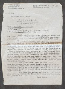 RARE WWII German Red Cross document KC Holder Luftwaffe HORST SCHILLER MIA KIA