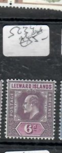 LEEWARD ISLANDS  KE 6D  SG 34   MNH        P0309H