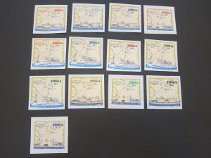 Tonga 1972 287-91,C107-111,CO55-7 set(13) MH