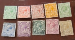 Great Britain 187/193 195 198 200 used