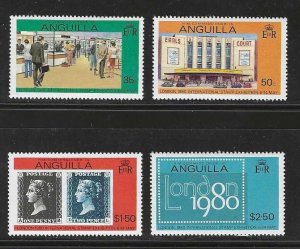 Anguilla MNH sc# 371-4 London Stamp Expo