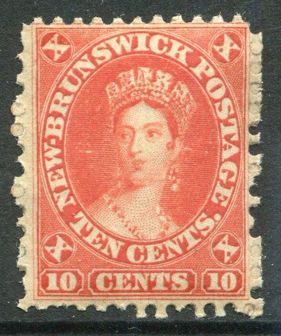 NEW BRUNSWICK # 9 Fine Unused No Gum Issue - QUEEN VICTORIA - S2762