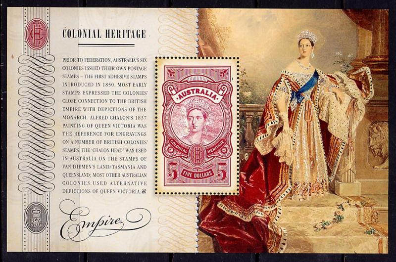 Australia 3253a MNH - SG# MS3394 - Colonial Heritage s/s - 2010