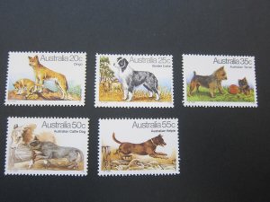 Australia 1980 Sc 727-31 set MNH