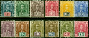 Sarawak 1918 Set of 12 SG50-61 Fine MM