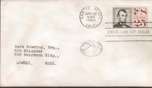 Scott C59 - The People. First Day Cover #02 C59FDC 