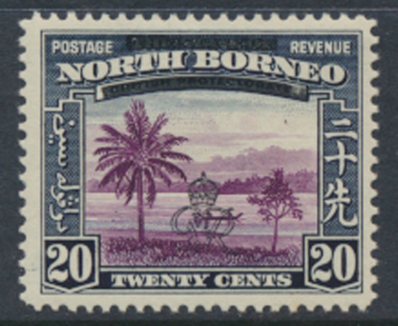 North Borneo  SG 344 SC# 232 MH    OPT GR Crown - See scans