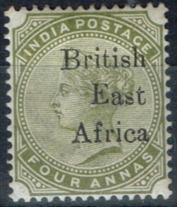 BEA KUT 1895 4a Olive Green SG55 Fine Mtd Mint 