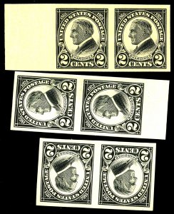 U.S. #611 MINT SET MIXED CONDITIONS