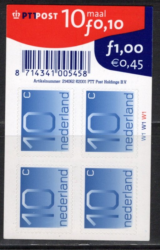 Netherlands Scott # 537, 10x self adhesive stamps, mint nh