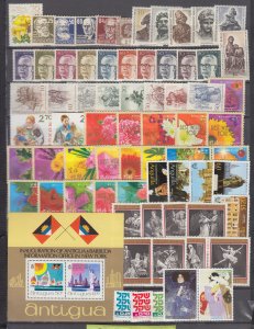 Z6000 JL Stamps worldwide mnh all different lot with s/s, germany and more, nice