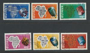 GUINEA SC# 604-7 & C120-1  VF U 1972