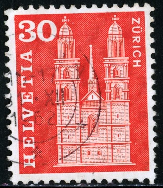 SWITZERLAND #387, USED - 1960 - SWIT104