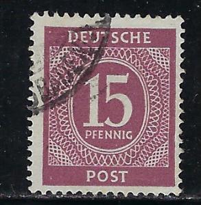 Germany AM Post Scott # 540, used