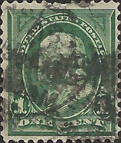 # 279 DEEP GREEN USED BEN FRANKLIN