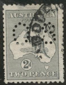 Australia Official Scott OB38 used Kangaroo 1915