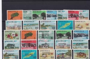 anguilla mint never hinged stamps ref r12572