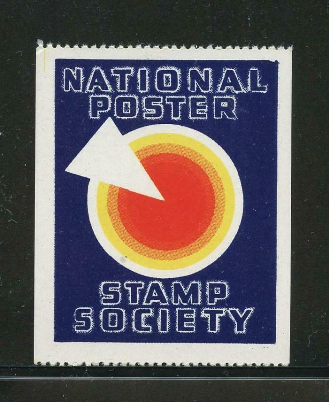 90511 - NATIONAL POSTER STAMP SOCIETY 1940's MNH POSTER STAMP