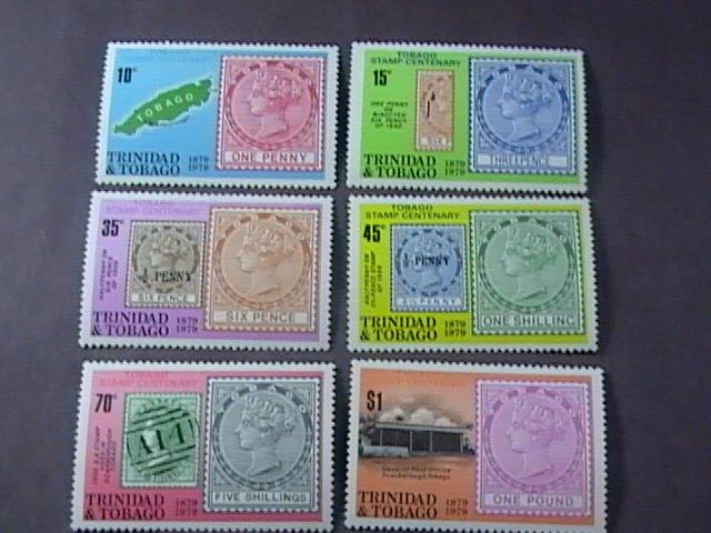 TRINIDAD & TOBAGO # 312-317 -MINT NEVER/HINGED-----COMPLETE SET----1979