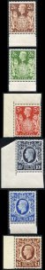 KGVI SG476/8c 1939 Square High Values Very Fine U/M