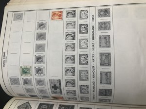 STATESMAN DELUXE STAMP ALBUM Lots Of Nice Stamps Might Find Some Gems