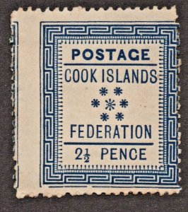 Cook Islands (1892) - Scott # 7,   MH