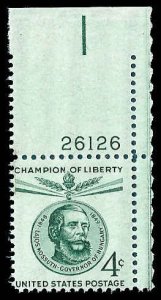 PCBstamps   US #1117 4c Lajos Kossuth, MNH, (10)