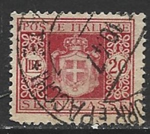 COLLECTION LOT 13822 ITALY #J40 1934 CV+$40