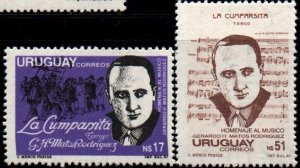 1988 Uruguay ''La Cumparsita'' Portairt Tango musician cu...