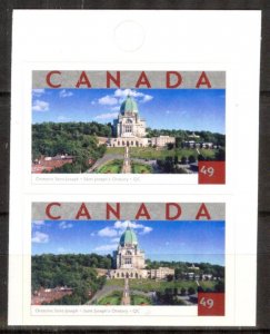 Canada 2004 Tourism Architecture Landscapes Mi. 2188 Pair MNH