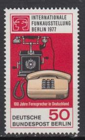 Berlin - 1977 Broadcasting Exhibition Mi# 549 - MNH (6650)
