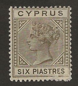 Cyprus 24 Die A. Mint Hinged