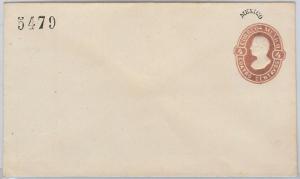 52260  - MEXICO -  POSTAL STATIONERY COVER overprinted MEXICO - H & G # 4b