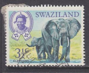 Swaziland sc#164 1969 3-1/2c Animals used