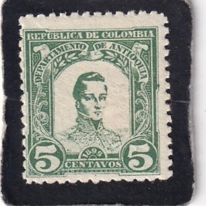 Colombia, Antioquia      #    122    unused