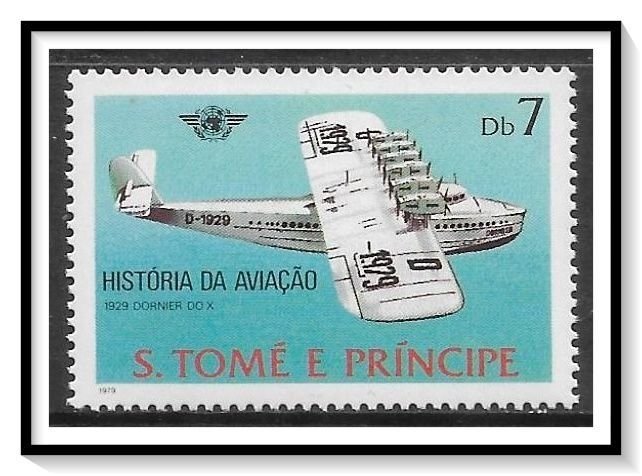 St Thomas #531 History Of Aviation MNH